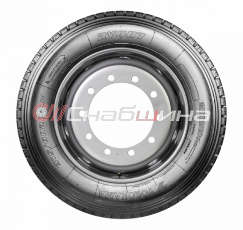 Грузовая шина Yokohama RY407 295/60 R22.5 150/147L, рулевая ось